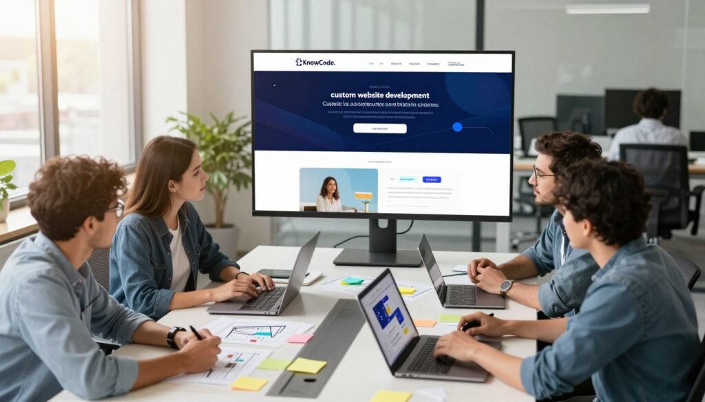 custom website development