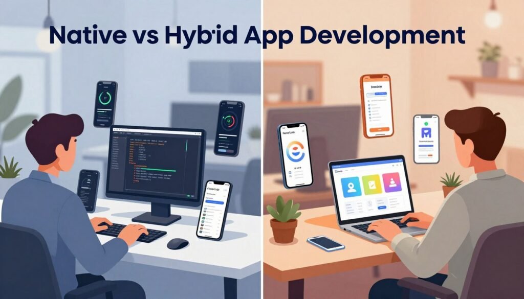 native vs hybrid apps development