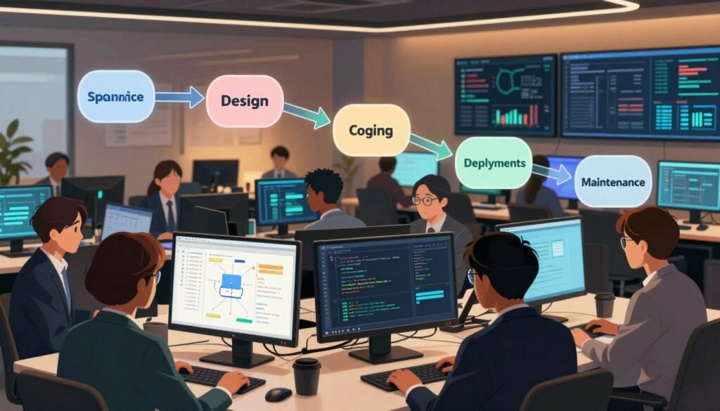 stages of software development