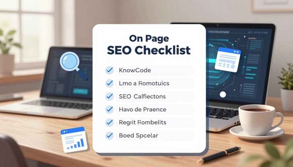 On Page SEO Checklist 2026