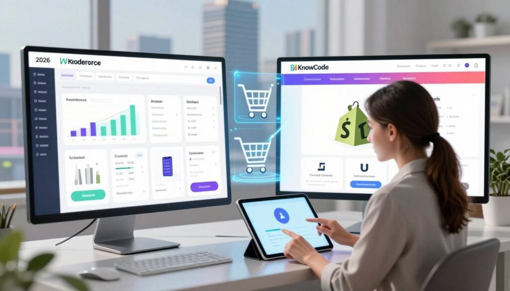 Woocommerce vs Shopify for Small Business 2026